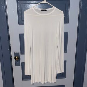 Prettylittlething long sleeve dress